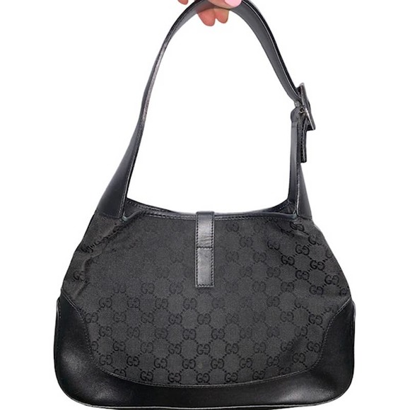 GUCCI Jackie GG Black Hobo *EUC* - Picture 10 of 11